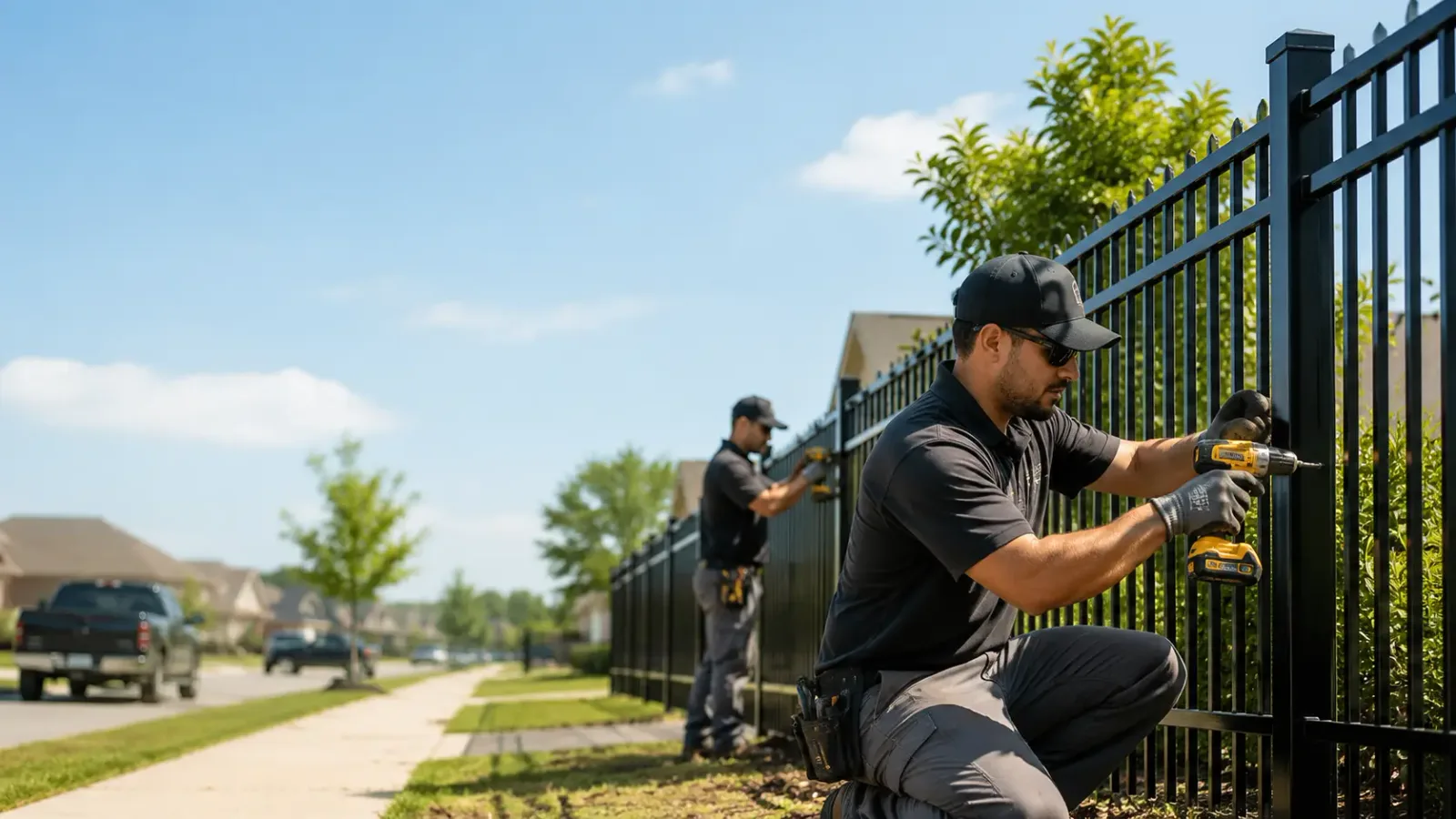 Metal Fence Installation in Kilbourne, OH